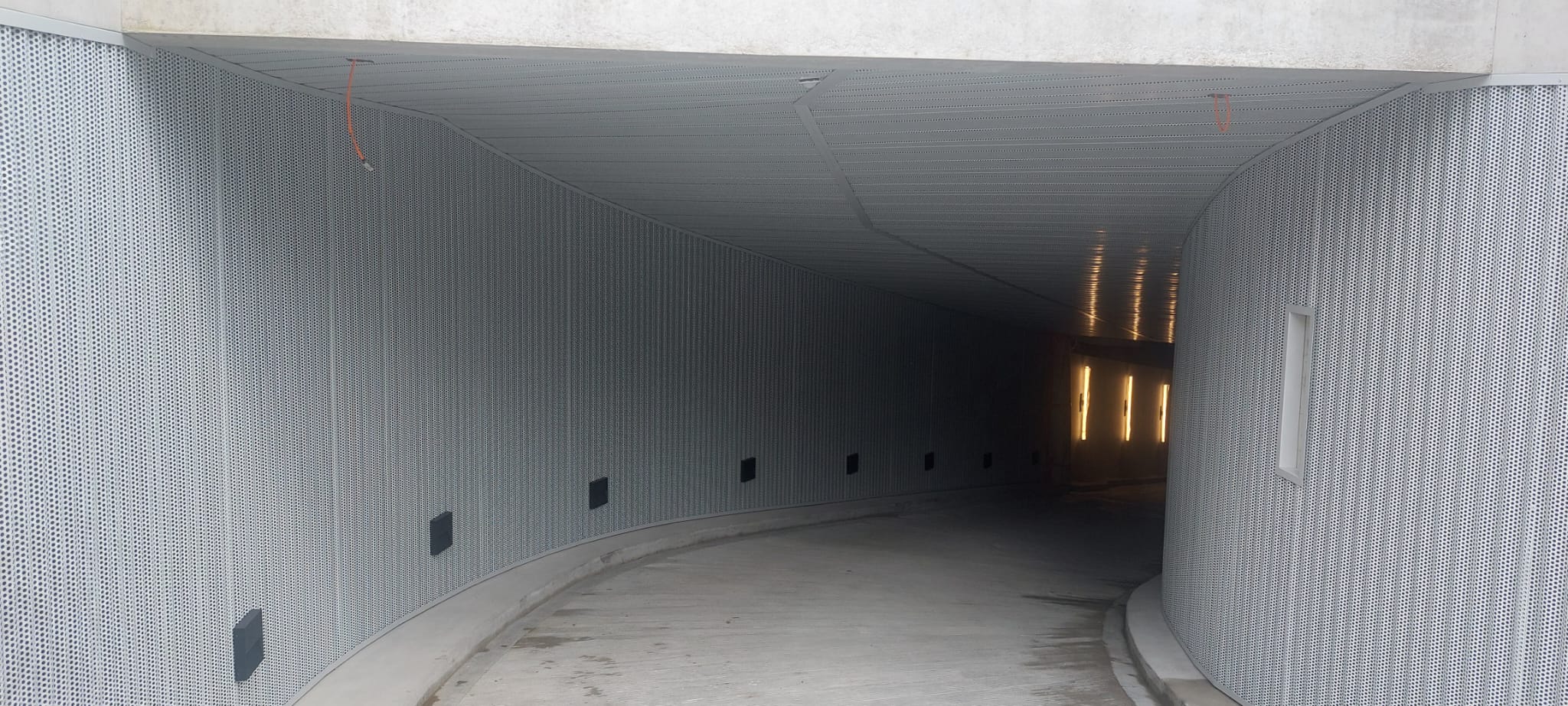 Underpass Acoustic Paneling